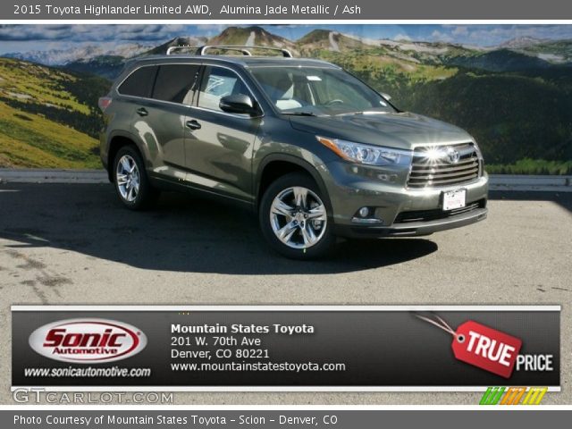 2015 Toyota Highlander Limited AWD in Alumina Jade Metallic