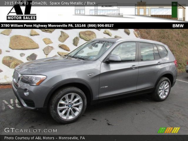 2015 BMW X3 xDrive28i in Space Grey Metallic