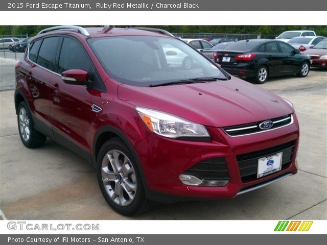 2015 Ford Escape Titanium in Ruby Red Metallic