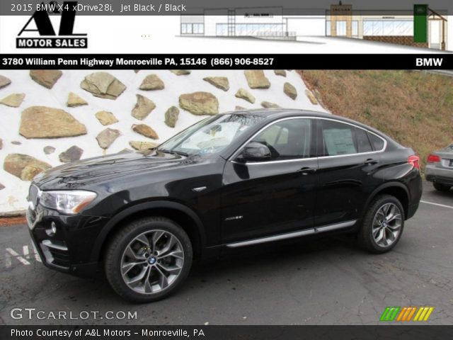 2015 BMW X4 xDrive28i in Jet Black