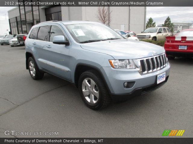 2012 Jeep Grand Cherokee Laredo 4x4 in Winter Chill