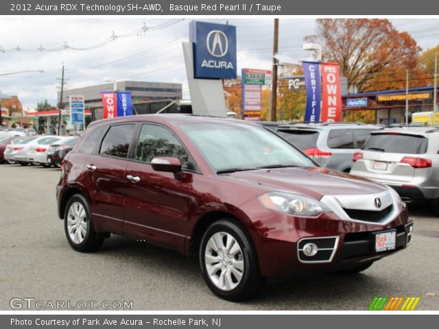 2012 Acura RDX Technology SH-AWD in Basque Red Pearl II