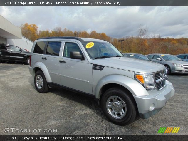 2011 Dodge Nitro Heat 4x4 in Bright Silver Metallic