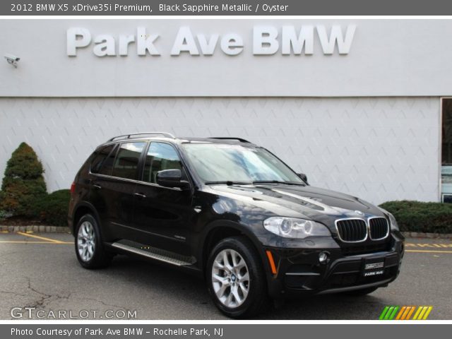 2012 BMW X5 xDrive35i Premium in Black Sapphire Metallic