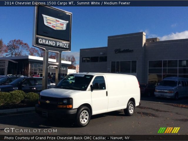 2014 Chevrolet Express 1500 Cargo WT in Summit White