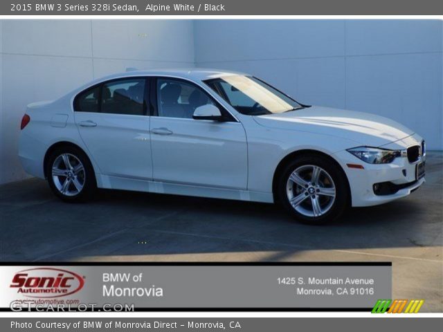 2015 BMW 3 Series 328i Sedan in Alpine White