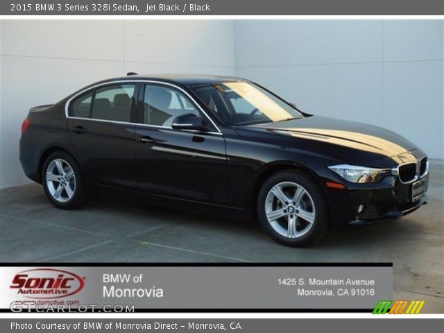 2015 BMW 3 Series 328i Sedan in Jet Black