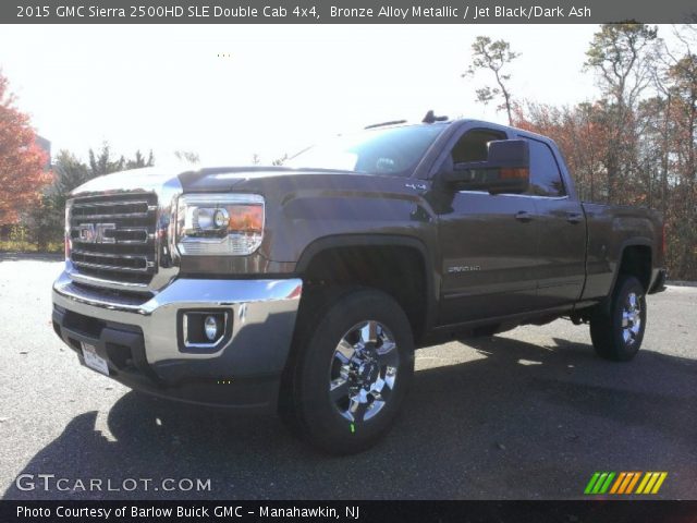 2015 GMC Sierra 2500HD SLE Double Cab 4x4 in Bronze Alloy Metallic