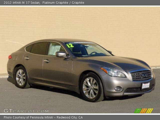 2012 Infiniti M 37 Sedan in Platinum Graphite