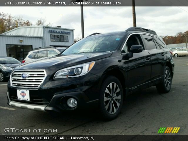 2015 Subaru Outback 3.6R Limited in Crystal Black Silica
