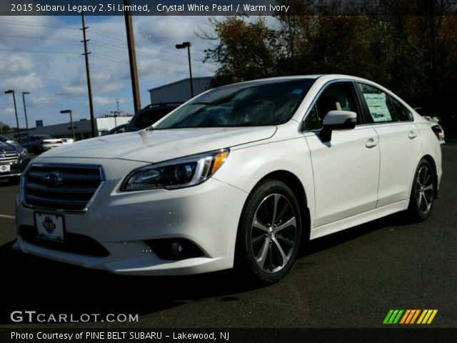 2015 Subaru Legacy 2.5i Limited in Crystal White Pearl