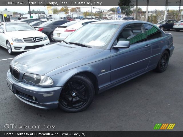 2000 BMW 3 Series 328i Coupe in Steel Blue Metallic