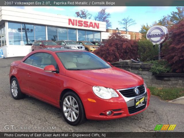 2007 Volkswagen Eos 2.0T in Paprika Red Metallic