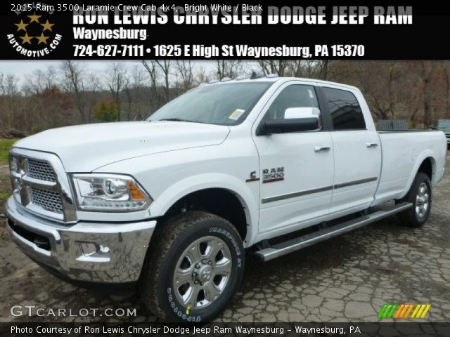 2015 Ram 3500 Laramie Crew Cab 4x4 in Bright White