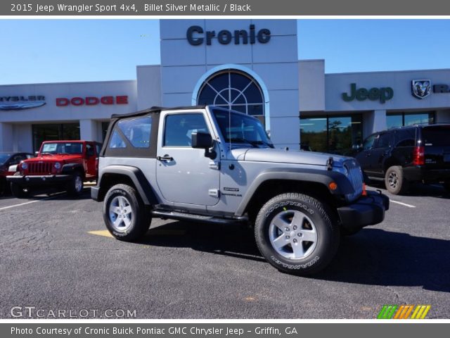 2015 Jeep Wrangler Sport 4x4 in Billet Silver Metallic