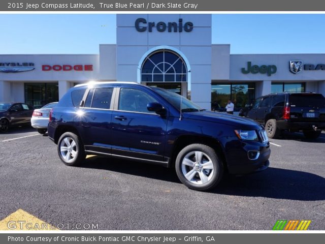 2015 Jeep Compass Latitude in True Blue Pearl