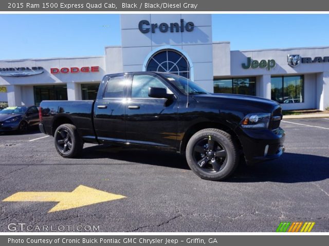 2015 Ram 1500 Express Quad Cab in Black