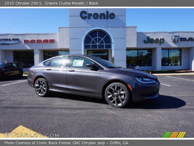 2015 Chrysler 200 S in Granite Crystal Metallic