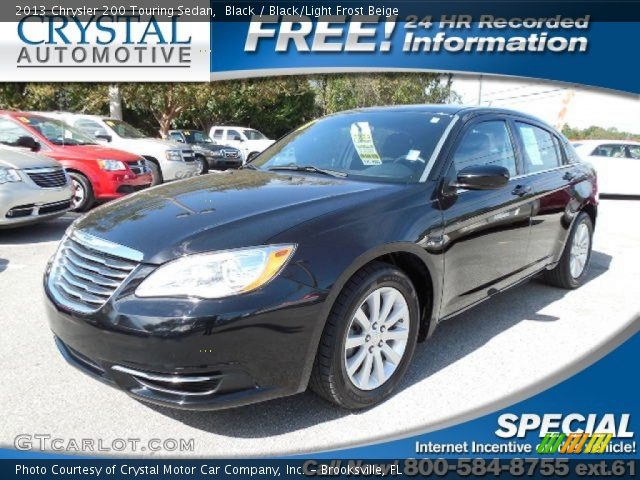 2013 Chrysler 200 Touring Sedan in Black