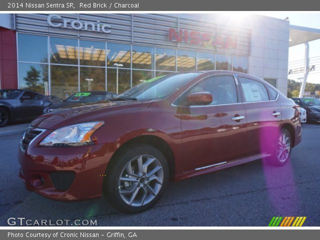 2014 Nissan Sentra SR in Red Brick