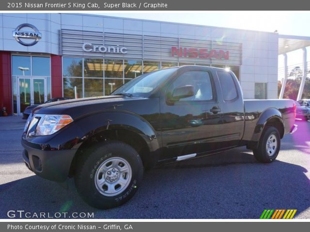 2015 Nissan Frontier S King Cab in Super Black