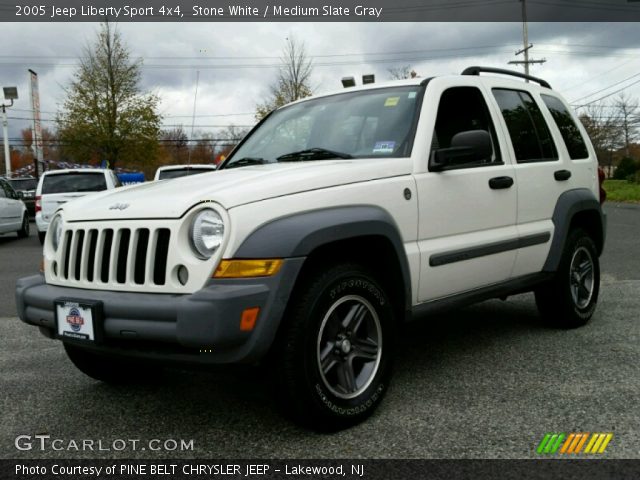 2005 Jeep Liberty Sport 4x4 in Stone White