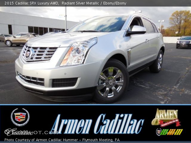 2015 Cadillac SRX Luxury AWD in Radiant Silver Metallic