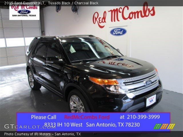 2015 Ford Explorer XLT in Tuxedo Black