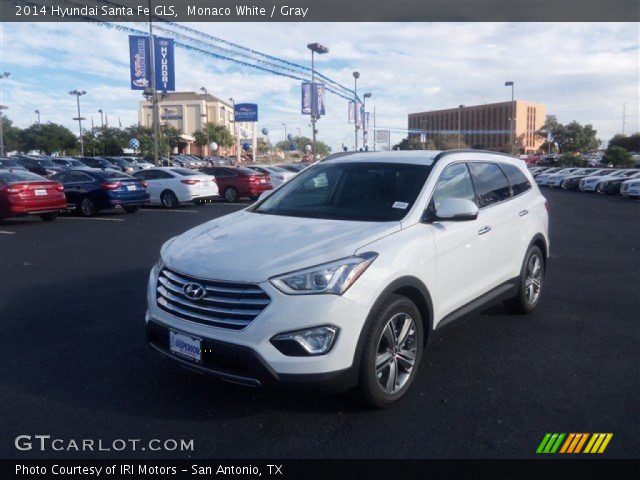 2014 Hyundai Santa Fe GLS in Monaco White