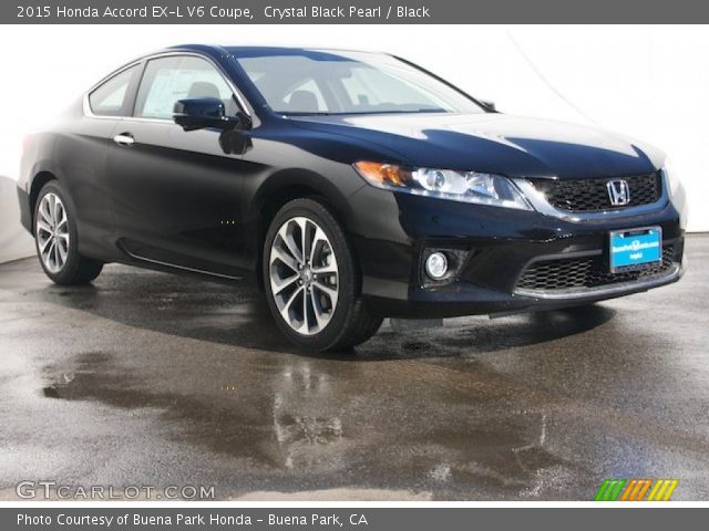 2015 Honda Accord EX-L V6 Coupe in Crystal Black Pearl