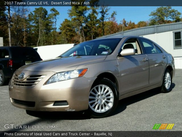 2007 Toyota Camry LE V6 in Desert Sand Mica