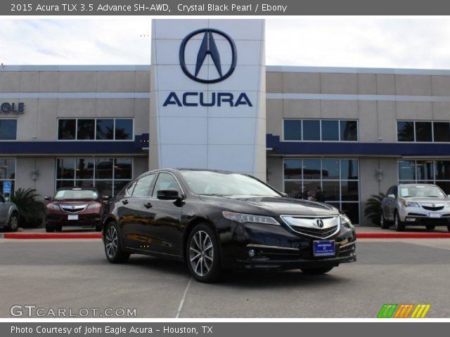 2015 Acura TLX 3.5 Advance SH-AWD in Crystal Black Pearl