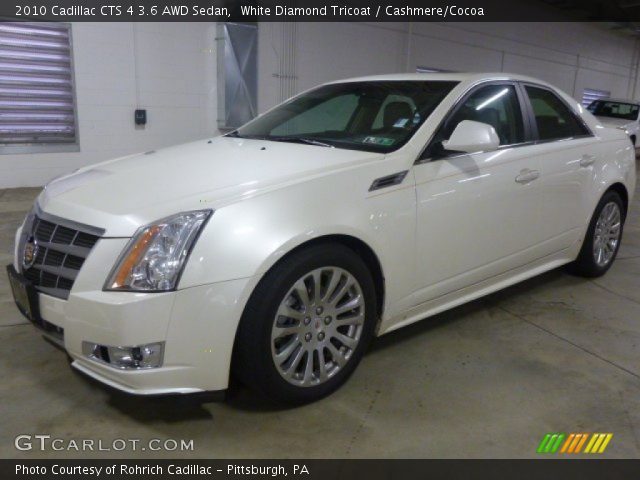 2010 Cadillac CTS 4 3.6 AWD Sedan in White Diamond Tricoat