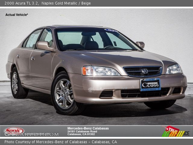 2000 Acura TL 3.2 in Naples Gold Metallic