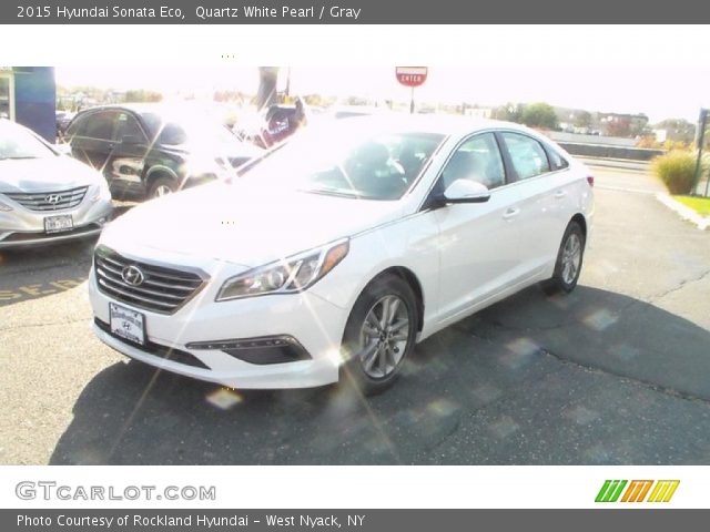 2015 Hyundai Sonata Eco in Quartz White Pearl