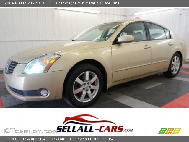 2004 Nissan Maxima 3.5 SL in Champagne Mist Metallic