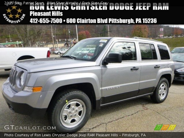 2015 Jeep Patriot Sport in Billet Silver Metallic