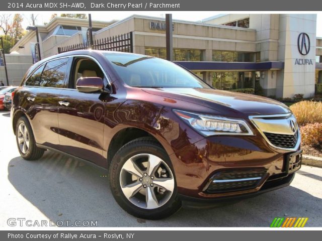 2014 Acura MDX SH-AWD in Dark Cherry Pearl