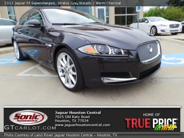2013 Jaguar XF Supercharged in Stratus Grey Metallic