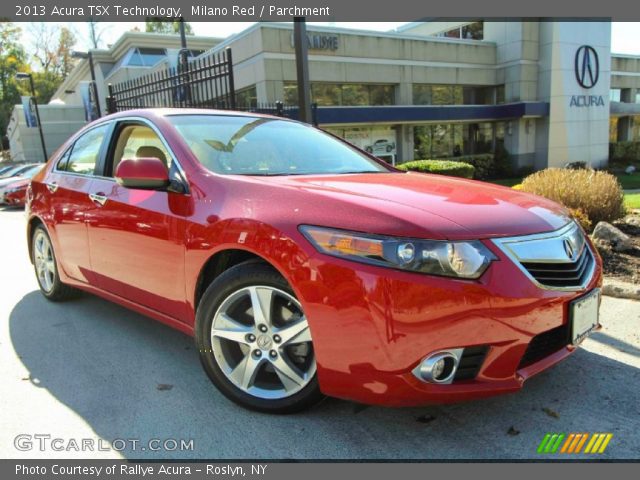 2013 Acura TSX Technology in Milano Red
