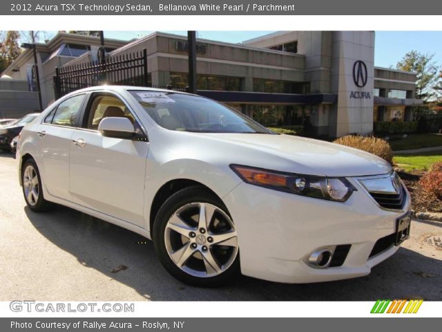 2012 Acura TSX Technology Sedan in Bellanova White Pearl