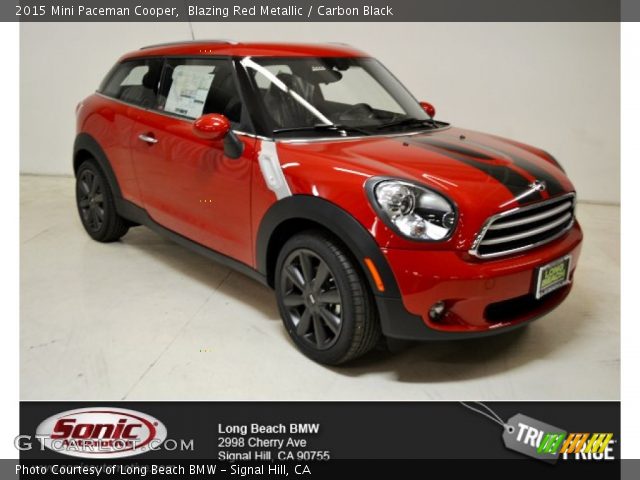 2015 Mini Paceman Cooper in Blazing Red Metallic