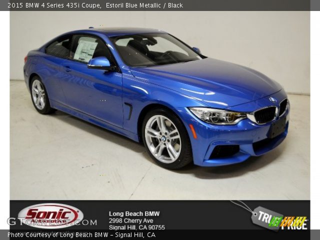 2015 BMW 4 Series 435i Coupe in Estoril Blue Metallic