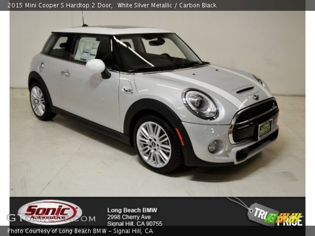 2015 Mini Cooper S Hardtop 2 Door in White Silver Metallic