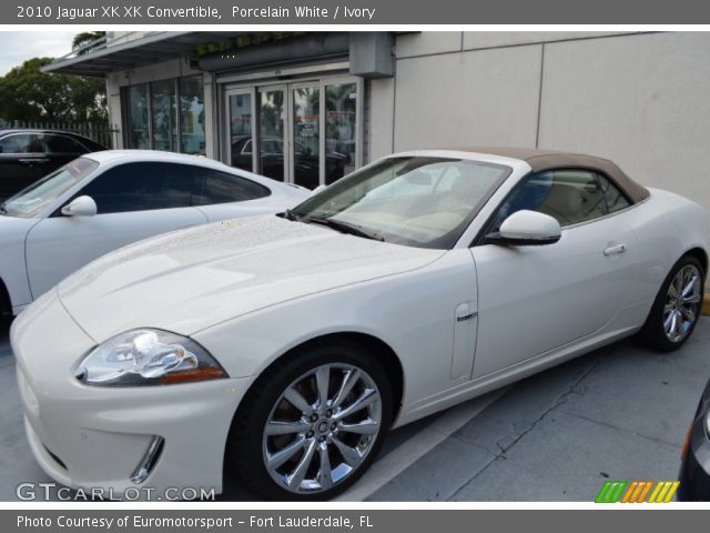 2010 Jaguar XK XK Convertible in Porcelain White