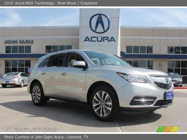 2015 Acura MDX Technology in Silver Moon