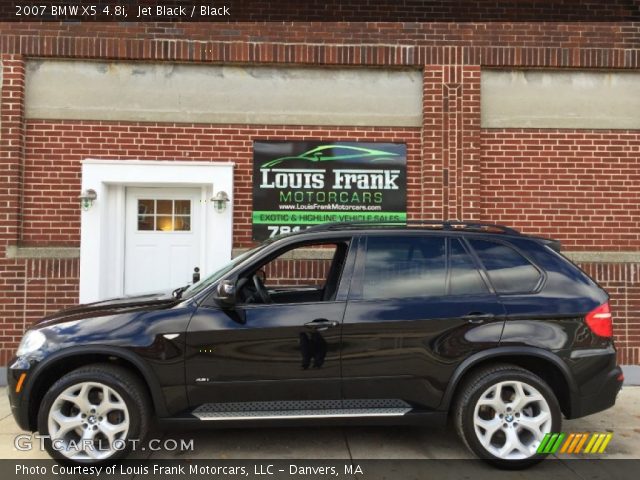 2007 BMW X5 4.8i in Jet Black