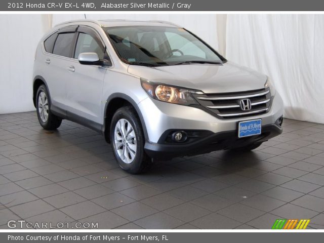 2012 Honda CR-V EX-L 4WD in Alabaster Silver Metallic