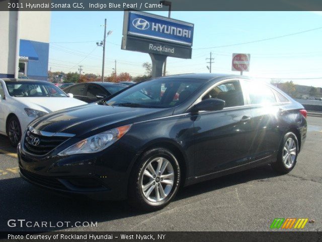 2011 Hyundai Sonata GLS in Indigo Blue Pearl