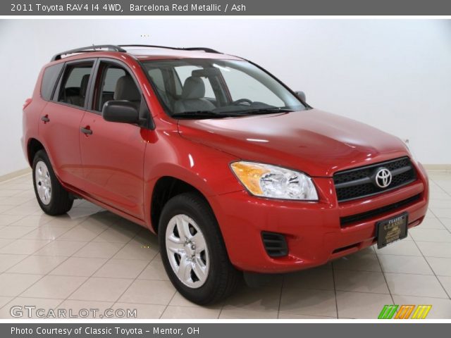 2011 Toyota RAV4 I4 4WD in Barcelona Red Metallic